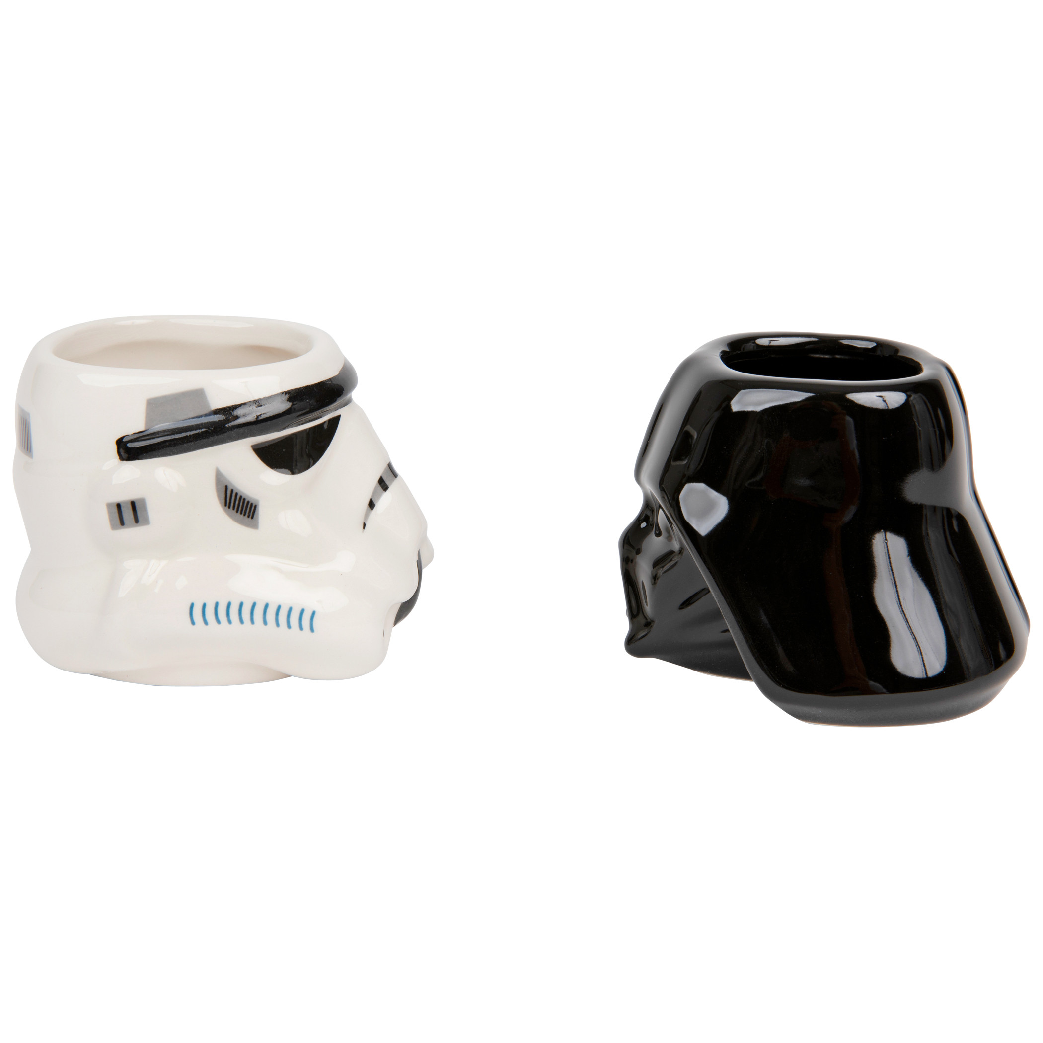 Star Wars Darth Vader and Stormtrooper Helmets 2-Pack Ceramic Mugs